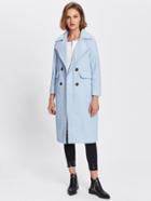 Shein Double Breasted Flap Pocket Coat