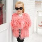 Shein Toddler Girls Faux Fur Coat