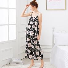 Shein Flower Print Cami Pajama Set