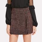 Shein Form Fitted Tweed Skirt