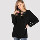 Shein Lace Up Jumper