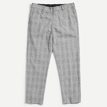 Shein Men Plaid Print Peg Leg Pants