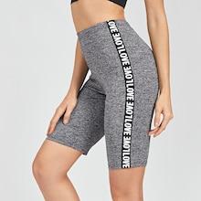 Shein Letter Print Cycling Shorts