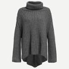 Shein Turtle Neck Asymmetric Sweater