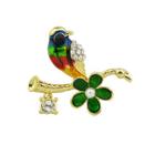 Shein Bird Enamel Brooch