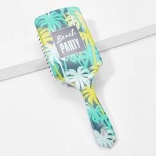 Shein Coconut Palm Print Hair Comb