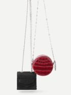 Shein Mini Cute Combination Chain Crossbody Bag 2pcs