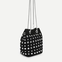 Shein Rhinestone Decor Drawstring Crossbody Bag