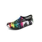 Shein Building Print Slip On Water Trainers