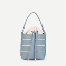 Shein Drawstring Design Bucket Bag