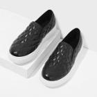 Shein Quilted Slip On Sneakers