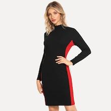 Shein Cut And Sew Form Fitting Dress