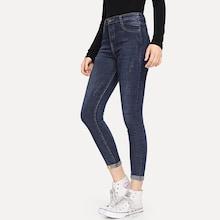 Shein Rolled Hem Jeans