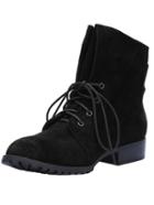 Shein Black Round Toe Suede Boots