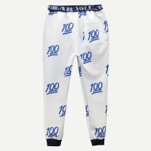 Shein Men Number Print Drawstring Pants