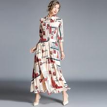Shein Graphic Pattern Longline Shirt Dress