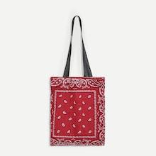 Shein Paisley Print Tote Bag