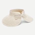 Shein Crochet Visor Hat With Velcro