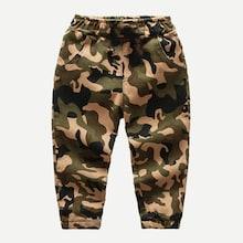 Shein Toddler Boys Camo Pattern Pants