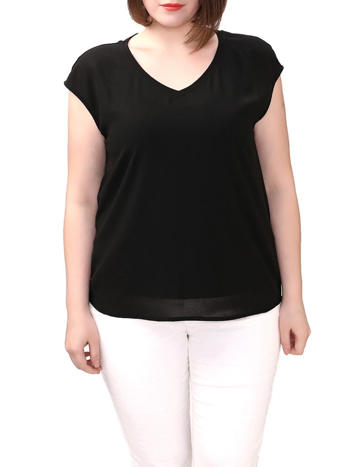Shein V Neck Plus T-shirt