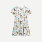 Shein Girls All Over Cartoon Print Dress