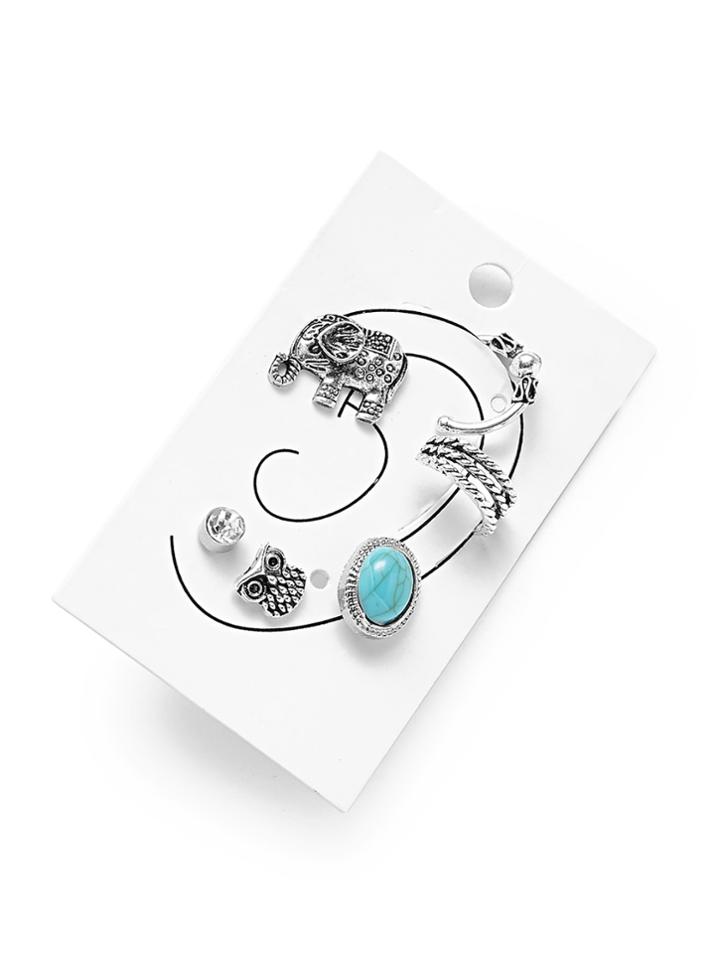Shein Mixed Stud Earring 6pcs