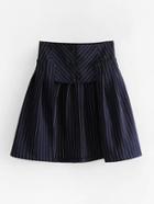 Shein High Waist Striped Skirt