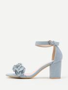 Shein Flower Design Two Part Sandals
