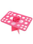 Shein Pink Makeup Brush Display Holder With 26 Holes