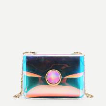 Shein Metal Ring Chain Bag