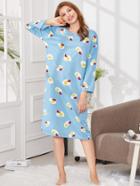 Shein Fried Egg Print Dress