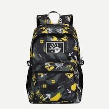 Shein Men Finger Print Backpack