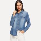 Shein Faded Denim Shirt