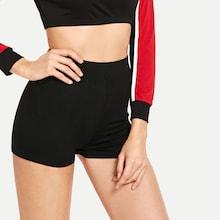 Shein Solid Legging Shorts