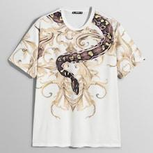 Shein Men Animal Print Tunic Tee