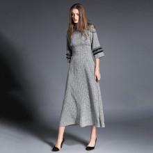 Shein Hidden Pocket Pinstripe Dress
