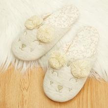 Shein Cartoon Pom Pom Decor Slippers
