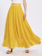Shein Zipper Side Swing Skirt