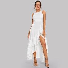 Shein Tiered Ruffle Hem Shell Dress