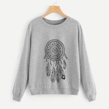 Shein Tribal Print Sweatshirts