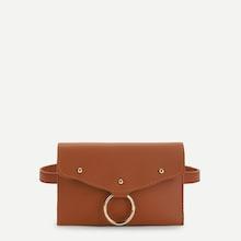 Shein O-ring Detail Flap Bum Bag