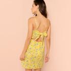 Shein Allover Floral Print Cami Dress