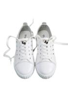 Shein Rhinestone Detail Lace Up Sneakers
