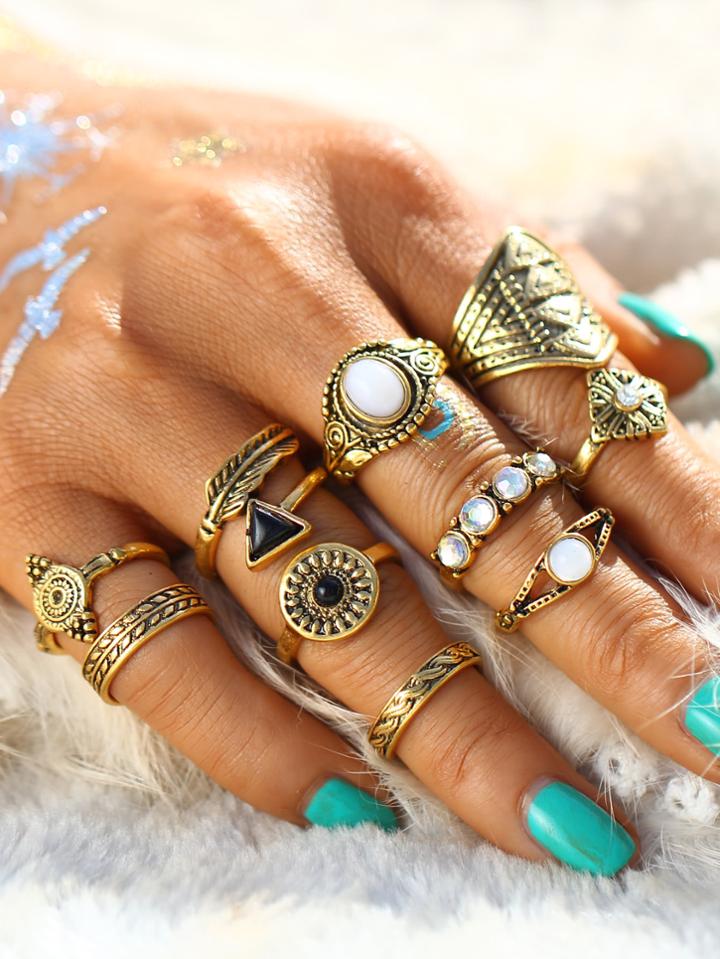 Shein Retro Ring Pack 10pcs