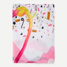 Shein Tassel Detail Mixed Print Scarf