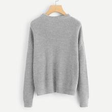 Shein Criss Cross V Back Jumper