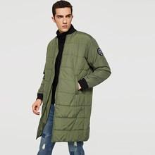 Shein Men Zip Up Patched Detail Bomber Coat