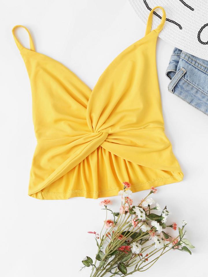 Shein Twist Front Cami Top