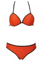 Rosewe Two Pieces Design Red Summer Swimwear