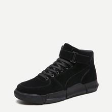 Shein Men High Top Velvet Sneakers
